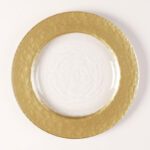 Wholesale Glass Charger Plate PZ-029